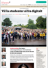 Vil la studenter si fra digitalt