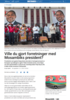 Ville du gjort forretninger med Mosambiks president?