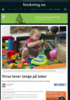 Virus lever lenge på leker