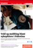 Vold og mobbing blant sykepleiere i Palestina