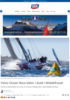 Volvo Ocean Race båter i duell i Middelhavet