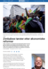 Zimbabwe tørster etter økonomiske reformer